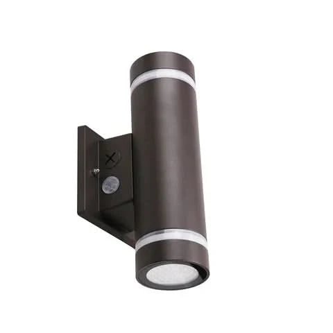 LED Up & Down Wall Sconce Light 12 inch– Built-in Photocell, 18W , 2200K/2700K/3000K/4000K/5000K, 1,600 Lumens, 100-277 VAC