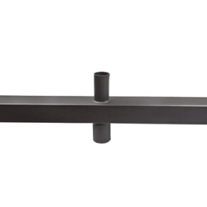 Low Profile Bullhorn with 3 Vertical Tenons at 180° – Heavy-Duty Pole Adapter for LED Area Lights