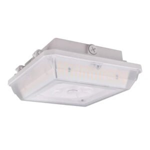 LED Parking Garage Light - 90W - 12,600 Lumens - CCT Adjustable 3000K-4000K-5000K - IP65 Waterproof - UL & DLC Listed - 100-277V - White Housing