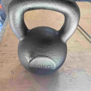 Kettlebell - Muscle D Fitness - Cast Iron - Heavy Duty (Kettlebell Only)