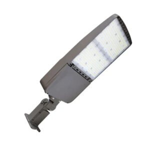 LED Parking Lot Light, Selectable 240W/260W/280W/310W, 5000K, 47430 Lumens, Universal Bracket