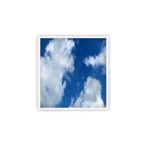 LED Ceiling Panel Light, Cloud Design, 2x2, 24W/29W/32W/39W Selectable Watts, CCT 4000K-6500K, 4875 Lumens