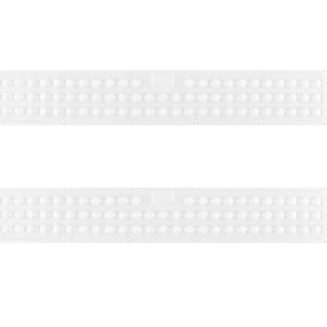 Large Aisle Optic Lens – Accessory - Enhanced Beam Control for Linear High Bay LED Fixtures