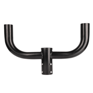 Mounting Bracket for 2-3/8” O.D. Tenon - Dual Fixture Capability with Adjustable Fitters