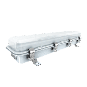 2ft LED Explosion Proof Vapor Proof Light, 30W, R Series, 5000K, 4,200 Lumens, 100-277 VAC