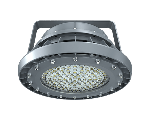 100W LED Explosion Proof Round High Bay Light, B Series, 5000K, 13500 Lumens, 100-277 VAC