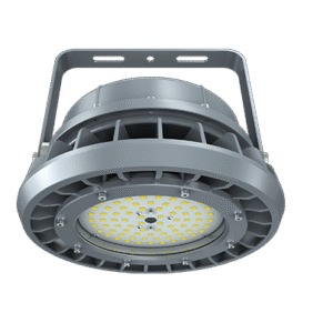 80W LED Explosion Proof Round High Bay Light, B Series, 5000K, 10800 Lumens, 100-277 VAC