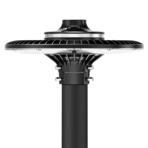 120W LED Post Top Light, CCT 3000K/4000K/5000K, 100-277 VAC, 15600 Lumens, Photocell Included