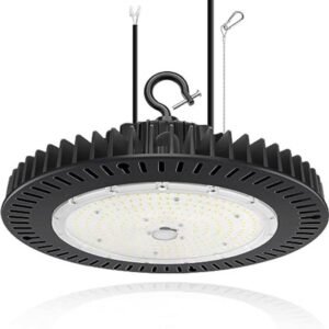 LED UFO High Bay Light, 200W, CCT 5000K, 30000 Lumens, 100-277 VAC