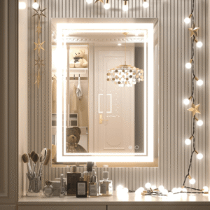 Modern 3-Color Frontlit LED Bathroom Mirror - Ambiance, Practicality, and Contemporary Touch 3000K-4500K-6000K