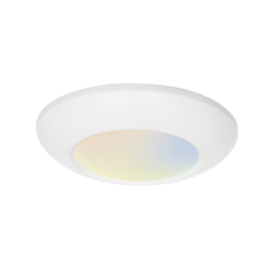 6 Inch Ceiling Light, Surface Mount, 16W, 3000K, 1,050 Lumens, 120 VAC