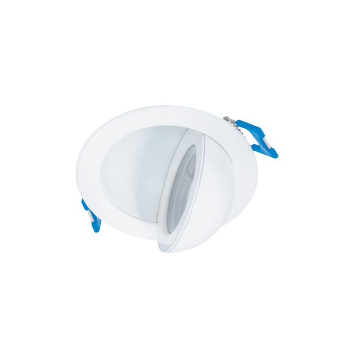 3-Inch Gimbal LED Recessed Downlight, 5CCT, 6W, 345LM, CRI 90+, ETL/Energy Star/T24