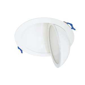 6-Inch Gimbal LED Downlight, 5CCT, 12W, 800LM, Adjustable, CRI 90+, ETL/Energy Star/T24
