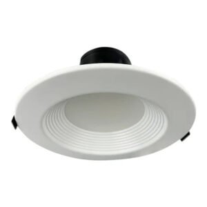 LED Recessed Downlight, 6 Inch, Selectable 13W/19W/27W and CCT 2700K-5000K, 3,000 Lumens, 120-347 VAC