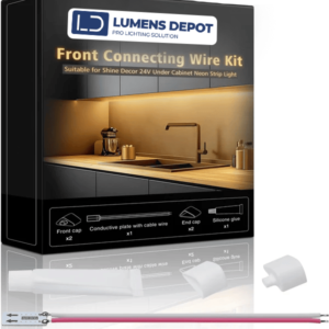 24V Under Cabinet Led Strip Connector Wire Kit