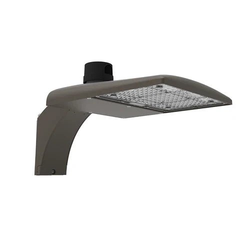 150W LED Parking Lot Light, Straight Arm Mount, 5000K, 19,500 Lumens, 120-277 VAC