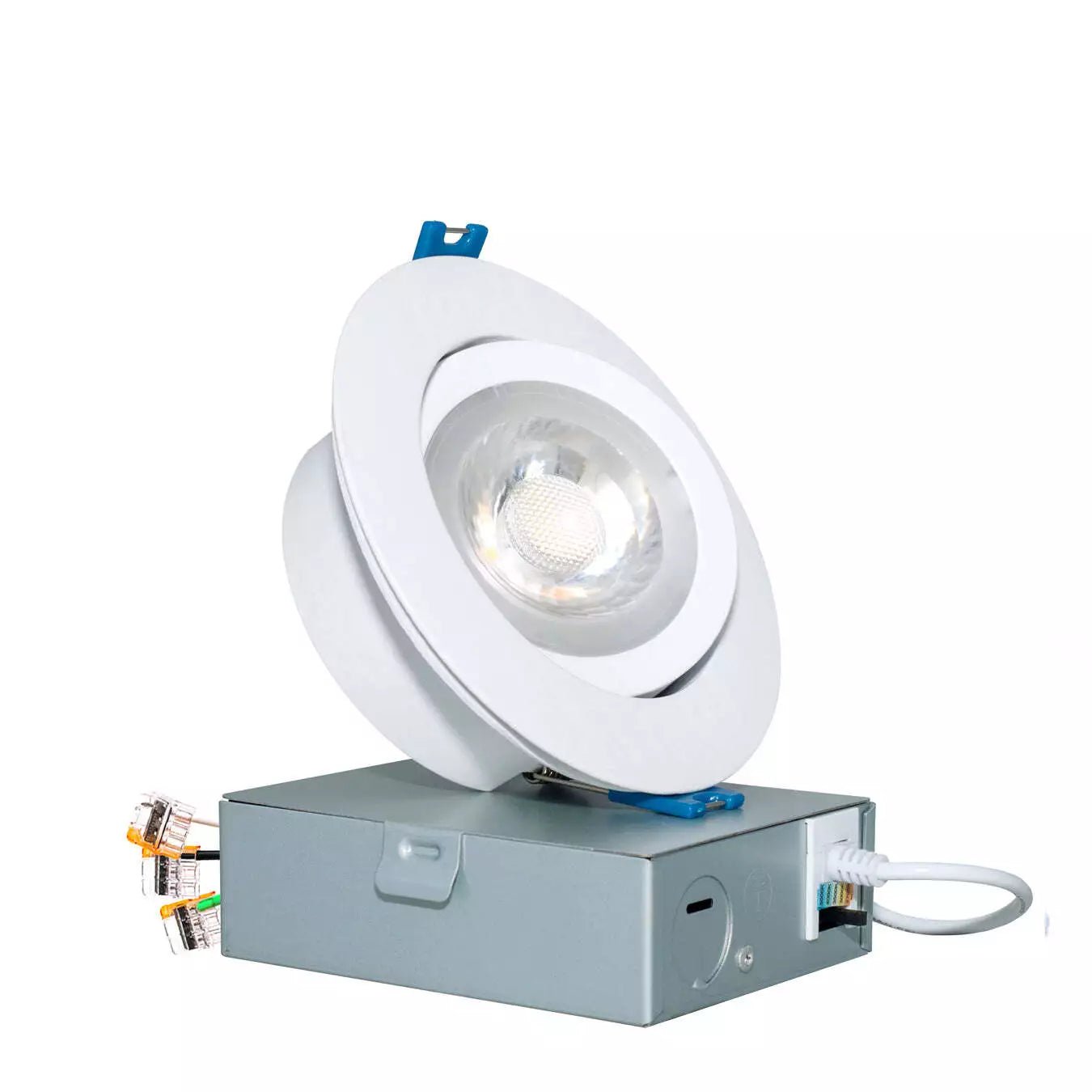 4 Inch Recessed Downlight - Gimbal, 9W, Selectable CCT, 540 Lumens, 120 VAC