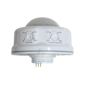 PIR Motion Sensor – Model 09 (2) Without Receptacle for HBF & LHBC LED Fixtures - Occupancy Sensor for Energy Efficiency