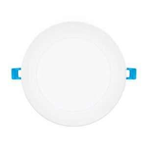 8 Inch Flat Recessed Downlight with Junction Box, 18W, Selectable CCT, 1500 Lumens, 120 VAC