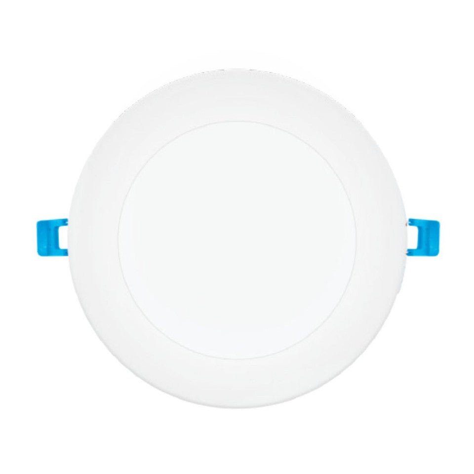 8 Inch Flat Recessed Downlight with Junction Box, 18W, Selectable CCT, 1500 Lumens, 120 VAC