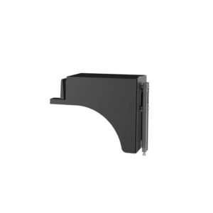 Square & Round Pole Mount Ver2 – Black - Universal Pole Bracket for XALH LED Area Lights