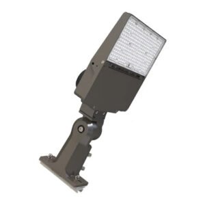 LED Parking Lot Light - Sensor Ready, 150W, 19500 Lumens, 5000K, 120-277 VAC, Universal Bracket