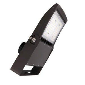 2nd Gen 150W LED Flood Light - 120-277V - U-Bracket Mount - Bronze Housing - High Lumen Output