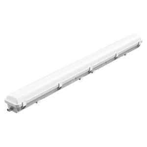 4FT LED Vapor Tight Fixture, Selectable 25W/30W/35W/40W/50W and CCT, 100-277 VAC, 6,500 Lumens