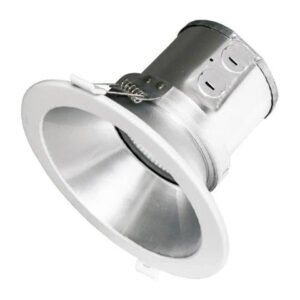 LED Recessed Downlight with Battery Backup, 8 Inch, 20W, 3000K, 1,760 Lumens, 120-347 VAC