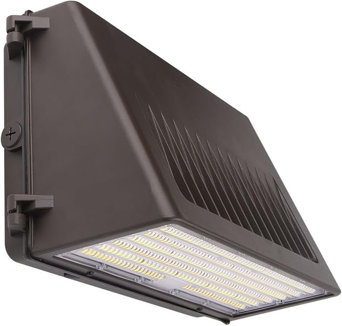 LED Wall Pack Light Built-in Photocell, 30W/45W/63W, 9,450 Lumens, 3000K-5000K, 120-277 VAC
