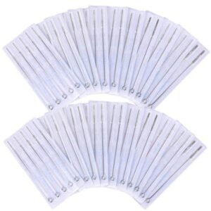Yescom 100pcs Sterilized Tattoo Needles Mixed Sizes I
