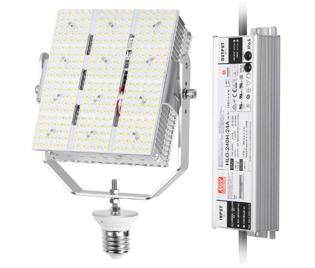 300W LED Shoebox Retrofit Kit, E39 Mogul Base, 277-480 VAC, 42000 Lumens