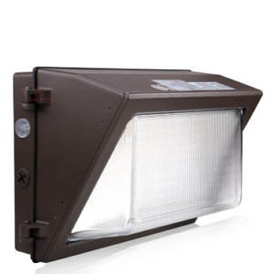 LED Full Cut-Off Wall Pack Light with Dusk-to-Dawn Photocell, Wattage Selectable (28W/42W/56W/70W), CCT Tunable (3000K/4000K/5000K), 120-277V, 0-10V Dimmable